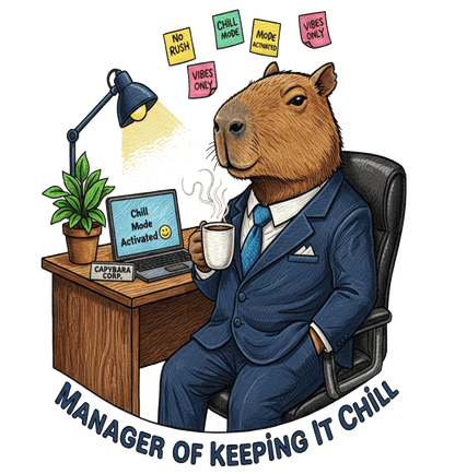 Manager of Keeping It Chill - BaseBall Ottoman Cap