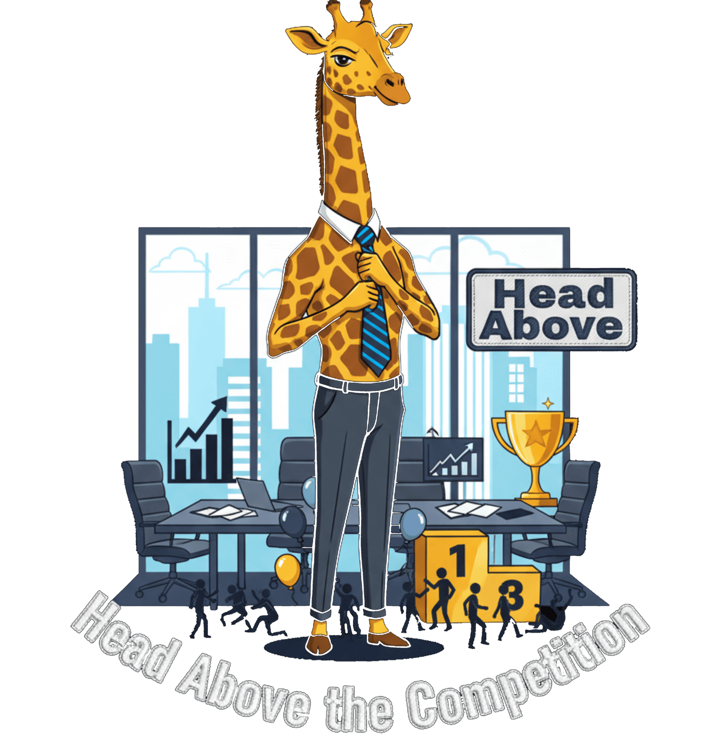 Head Above the Competition - BaseBall Ottoman Cap