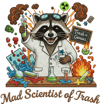 Mad Scientist of Trash - BaseBall Ottoman Cap